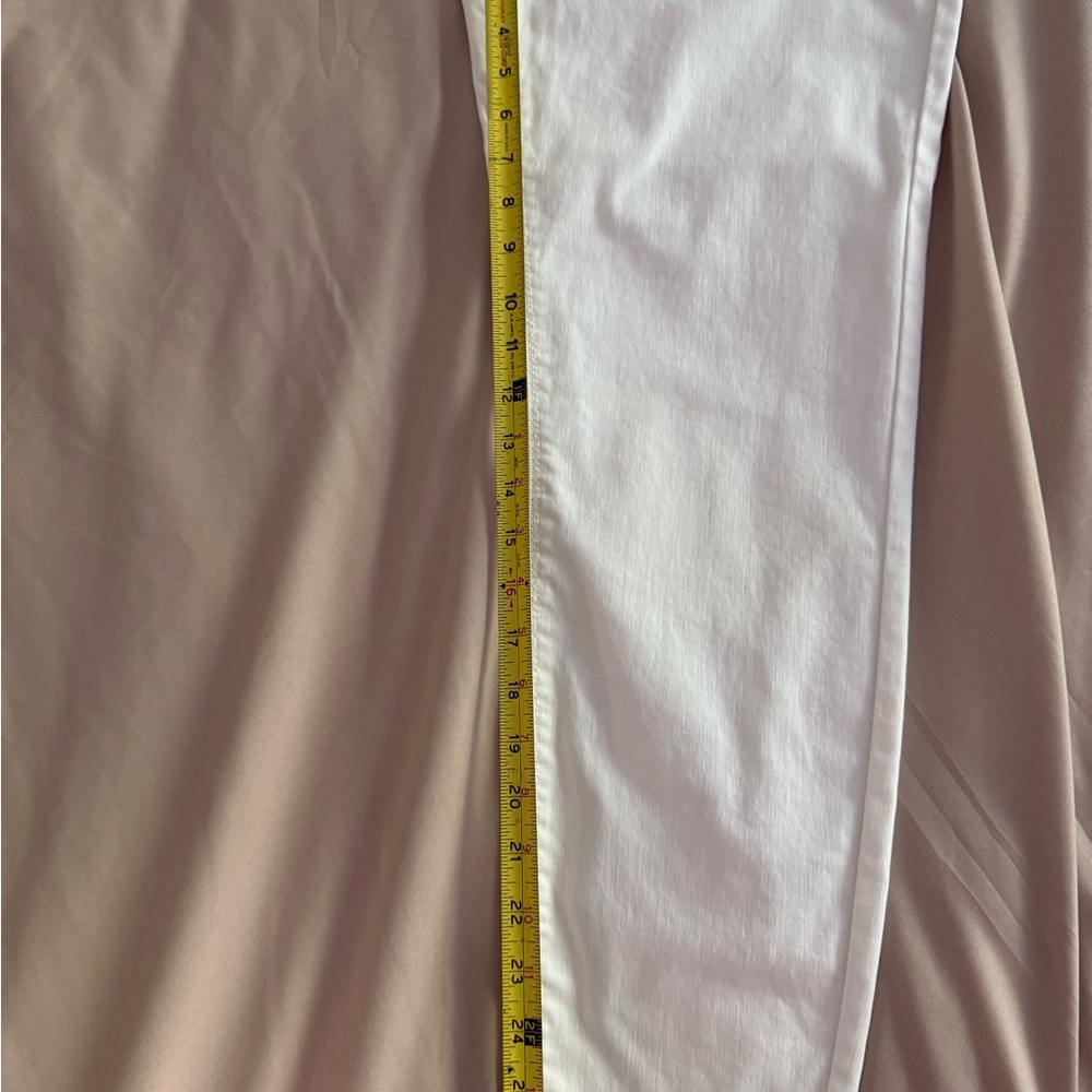 Women’s White Straight-Leg Pants size 14 NWOT - Picture 4 of 6